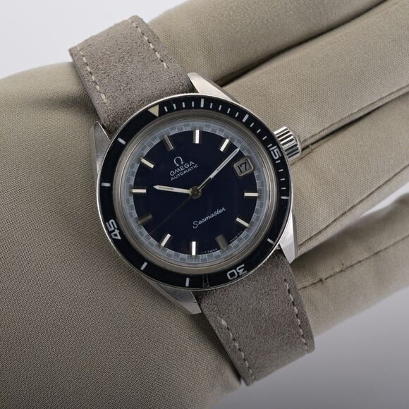 Omega Seamaster 60 Big Crown 166.062 36mm Automatic Blue Men's Watch - Picture 8 of 12